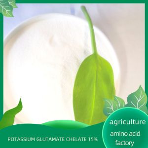 Potassium Glutamic Acid Fertilizer Enhancer Glutamate 80% Potasium 15%