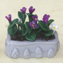 Model Ceramic pot Flower CF48