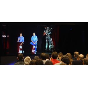 Musion Hologram Projector Foil 3D Holographic Display 45 Degree For Stage