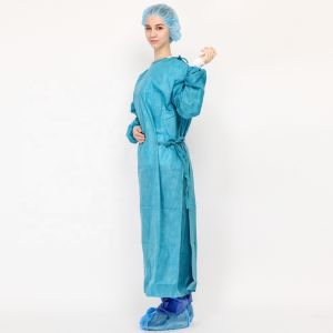 AAMI Level 1 2 3 40g SMS Disposable Isolation Gown