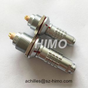 Self-Latching 6pin IP68 Chrome Metal K Series Push Pull Lemo Watertight