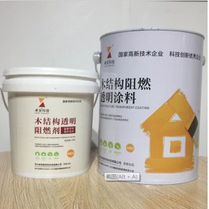 Flame Proof Safe Exterior Intumescent Fire Rated Paint For Plywood 15 Mins