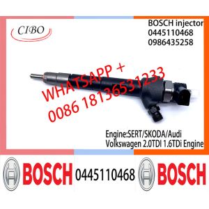 BOSCH Diesel Common Rail Fuel Injector 0445110468 0986435258 0445110469