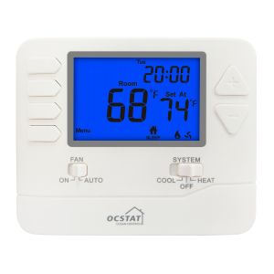 Quality Digital LCD Display 7 Day Programmable Thermostat Heating Cooling System for sale