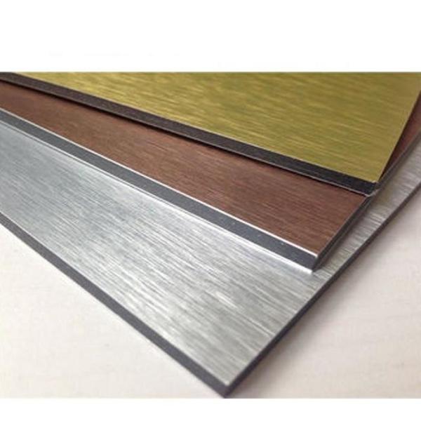 Buy Anti Static 4X8ft Brushed Aluminium Composite Sheet Anodized Surface at wholesale prices