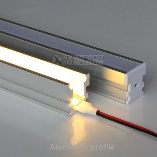 Buy surface mounted U shape aluminum channel accessory used for 12mm width PCB led strips 3528, 2835, 5050 and 5630smd at wholesale prices