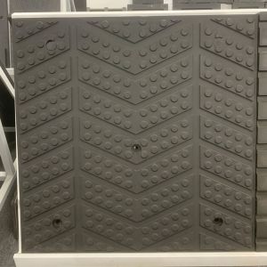 Large Rubber Floor Mat Embedded With 10 Mm/6 Mm Steel Plate Horse Tunnel Rubber