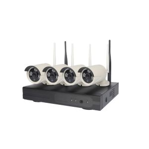 Quality Night Vision 2MP WiFi CCTV Camera Kit , 4PCS Wireless Outdoor Cctv Camera Kits for sale
