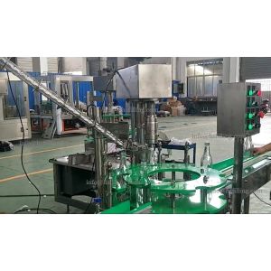 Beverage Screw Capping Machine 2000bph Glass Bottle Sealing Machine