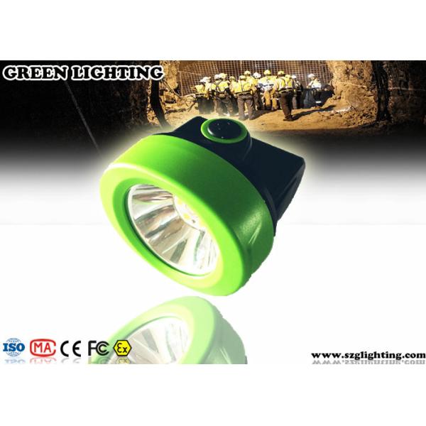 Buy IP68 Cordless Cap Lamp , 230mA 120 Degree Lighting Cordless Led Mining Cap Lamp at wholesale prices