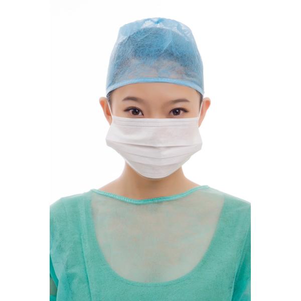 Disposable Earloop Nonwoven Medical Face Mask Non Irritating