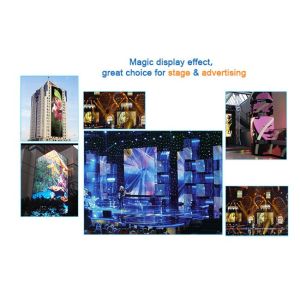 P15 Grid Billboard Advertising Led Display Screen Transparency 7000 Nits