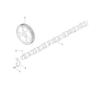 Excavator 4BT 3.9 Engine Camshaft 3929885 R140LC7