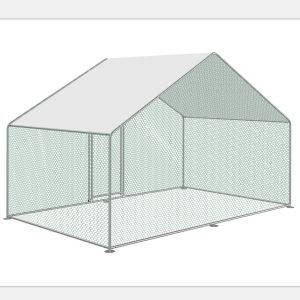Easy Assembly 1mm Hot Galvanized Chicken Run Kennel