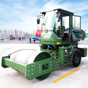 Hot Sale 4 Ton Road Roller 4000kg Single Drum Road Compact Roller High Quality