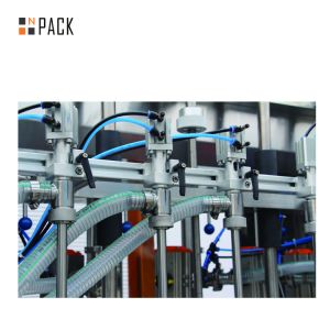 Low Viscosity Automated Bottle Filling Machine Overflow Bottling Line Equipment