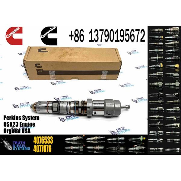 Excavator Parts Common Rail Fuel Injector 4326781 4088428 for Cummins Engine QSK45 QSK60 Injector 4088428 4076533