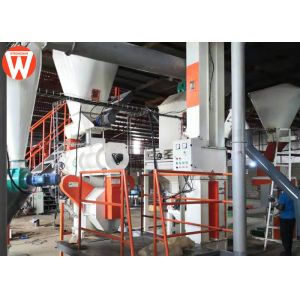 Sheep Cattle 70KW 2.5T/H Poultry Pellet Feed Plant