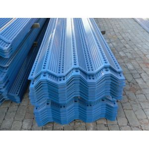 Blue color Windbreak Fence Panels For Coal Washing Plants