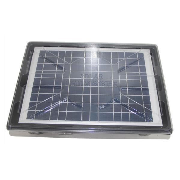 10W Solar Powered Lights DC AC Inverter 12V Lead Acid Battery Long Lifespan