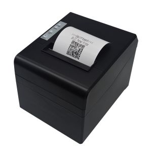 Black 80mm POS Printer 260mm/Sec USB Thermal Receipt Printer