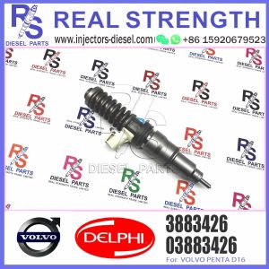 China 3801144 Diesel Fuel Injector BEBE5H00001 3883426 for V-O-L-V Penta D16 Engine on sale