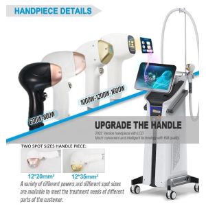 Quality Customizable Fluence Diode Laser Hair Removal Machine 1200W Power for sale