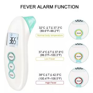 LCD Display Screen Forehead Body Infrared Thermometer For Baby Or Adult Needs