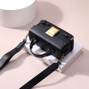 PU Leather Strap Clutch Small Square Satchel Purse Crossbody Shoulder Bag for