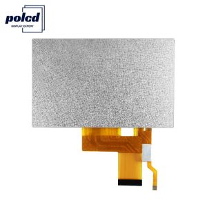 Polcd 300 Nit IPS TFT LCD RGB 24 Bit 5 Inch Lcd Screen For Pc ISO9001