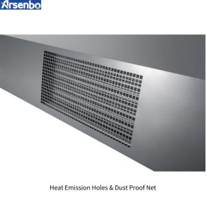 Stainless Steel Deli Display Cooler Countertop 580W Practical