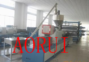 Buy Recycled PET Printing Double Screw Extruder , Stationary Plastic Sheet Machine at wholesale prices