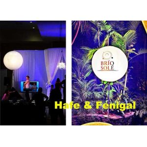 120v 220v Advertising Inflatable Lighting Balloon For Exhibition