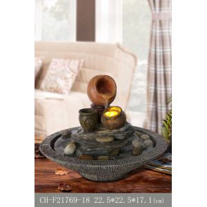 Iving Room Teapot Desk Waterfall Fountain