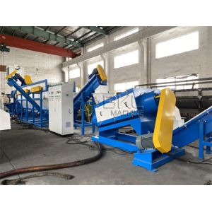 Strong Friction Washer Plastic 304 Stainless Steel Automatic Recycling Machine