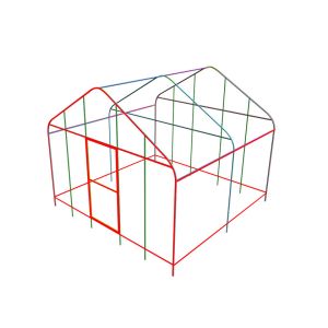 UV Resistant Diy Small Greenhouse Plastic For Balcony Vegetables