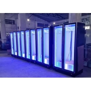 Quality R404A Fast Temperature Recovery Disinfecting Blue Light Refrigerator for sale