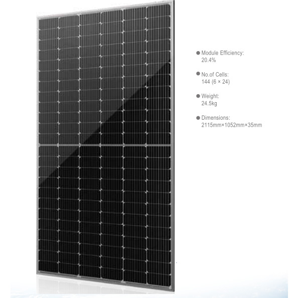 Buy Microcrack Resistant Mono 450W Solar Photovoltaic Panel at wholesale prices