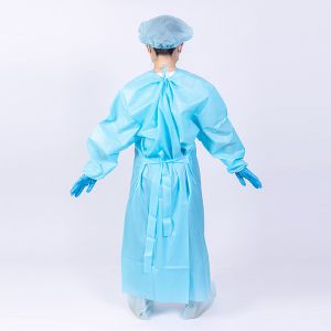 SPS PE Film Non Sterile Adult Disposable Surgical Gown