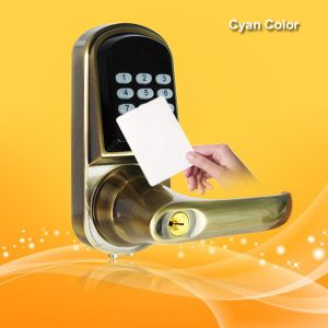 Quality Smart RFID Card Door Lock High Tech Technology With Voice Prompt Speaker for sale