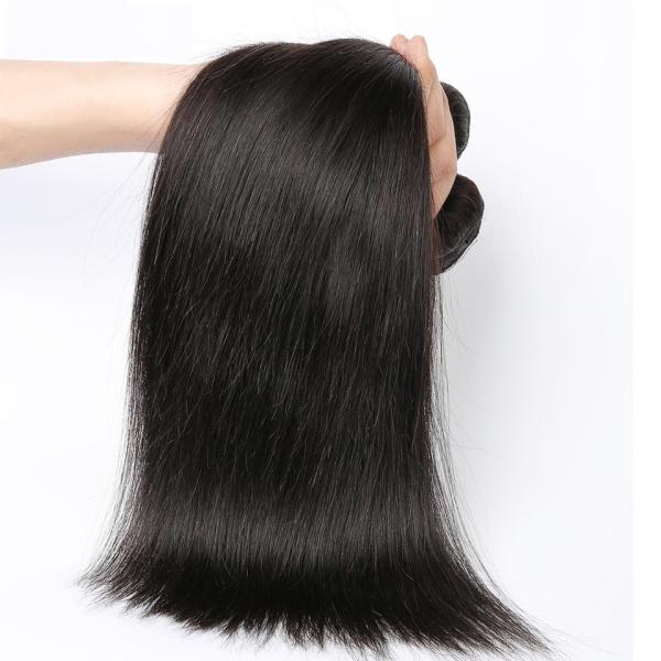 Buy 40 Inch Brazilian Indian Human Hair Extensions Straight Natural Looking at wholesale prices