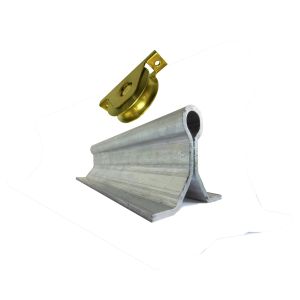 8 Foot Sliding Gate Wheel Track Concrete Down Ground Embedded