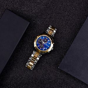 Sapphire Crystal Quartz Wrist Watch 20mm Japan Movement For Men