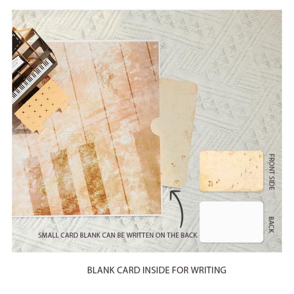 Custom Laser Cut 3d Greeting Cards Popup 150mm X 200mm