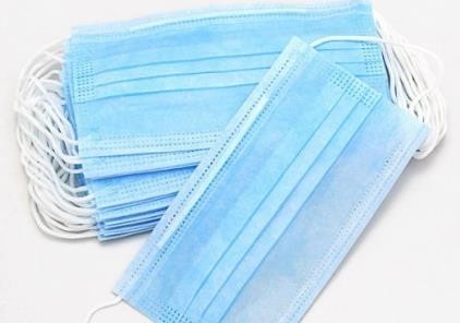 Buy Non Woven Disposable Earloop Face Mask Easy Wear with Adjustable Elastic Earloop at wholesale prices