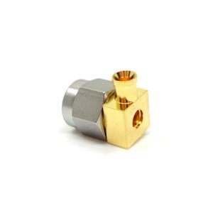 SMA RF Connector Male Plug Solder Right Angle RF Coaxial Connector