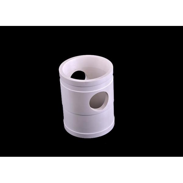 Buy Customed Precision Ceramic Machining , Zirconia Ceramic Valve Sleeve with Hole at wholesale prices