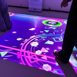 Mobile Ground Projection Machine with 80 Games for Children