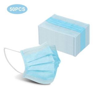Green Disposable Mouth Mask Non Woven Disposable Dust Respirators