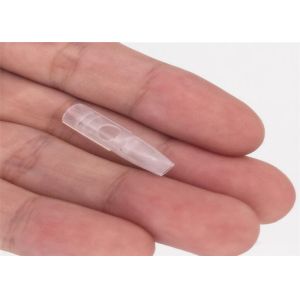 Plastic Transparent Or Black Permanent Makeup Tattoo Caps